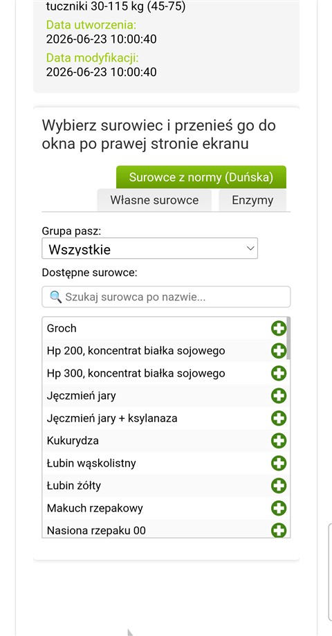 Podgląd narzędzia